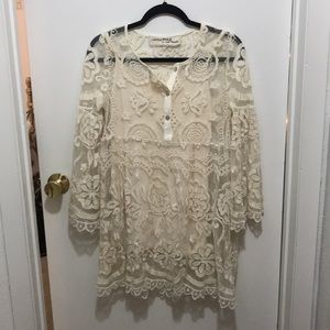 Lace Mini Dress